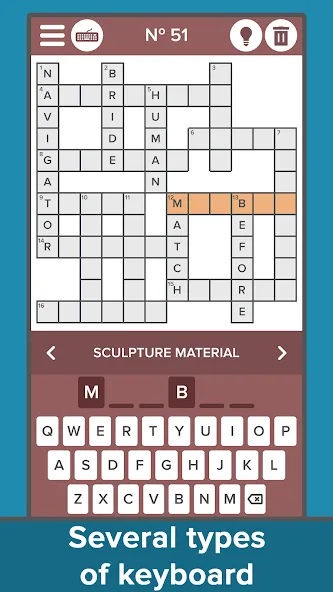 Взломанная Crossword: Grand collection  [МОД Все открыто] — последняя версия apk на Андроид screen 2