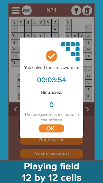 Взломанная Crossword: Grand collection  [МОД Все открыто] — последняя версия apk на Андроид screen 4