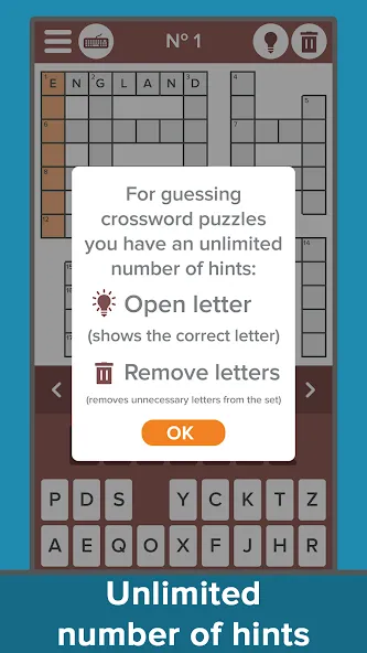 Взломанная Crossword: Grand collection  [МОД Все открыто] — последняя версия apk на Андроид screen 5