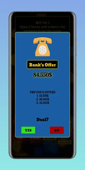 Скачать взлом Deal or No Deal (Дил ор Но Дил)  [МОД Все открыто] — полная версия apk на Андроид screen 3