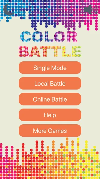 Взломанная Color Battle — Flood all! (Цветовая битва)  [МОД Много монет] — стабильная версия apk на Андроид screen 1