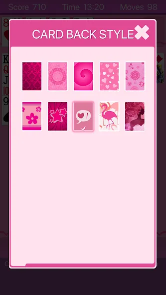 Скачать взлом Pink Solitaire (Пинк Солитер)  [МОД Много денег] — стабильная версия apk на Андроид screen 3