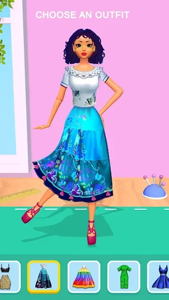 Взлом Doll Makeover — DIY 3D Dolly  [МОД Все открыто] — стабильная версия apk на Андроид screen 4