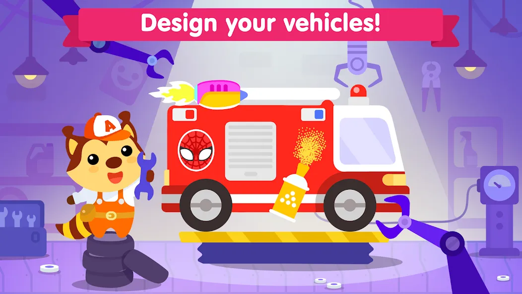 Взлом Car games for kids & toddler  [МОД Unlocked] — стабильная версия apk на Андроид screen 2