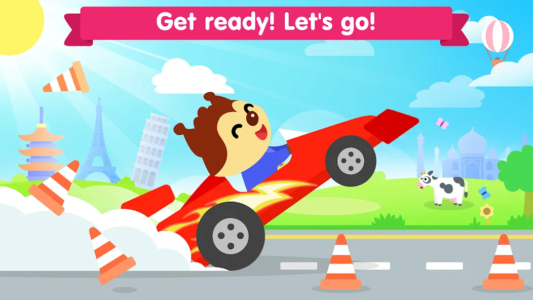 Скачать взломанную Car games for toddlers & kids  [МОД Бесконечные монеты] — стабильная версия apk на Андроид screen 3