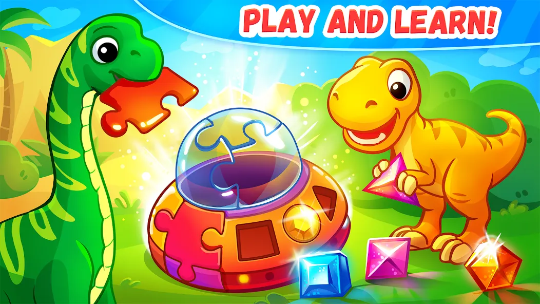 Взлом Dinosaur games for kids age 2  [МОД Mega Pack] — полная версия apk на Андроид screen 2