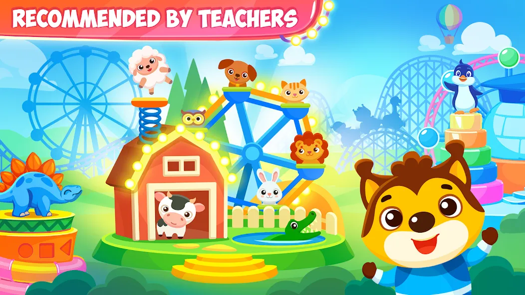 Взломанная Games for kids 3 years old  [МОД Mega Pack] — полная версия apk на Андроид screen 1