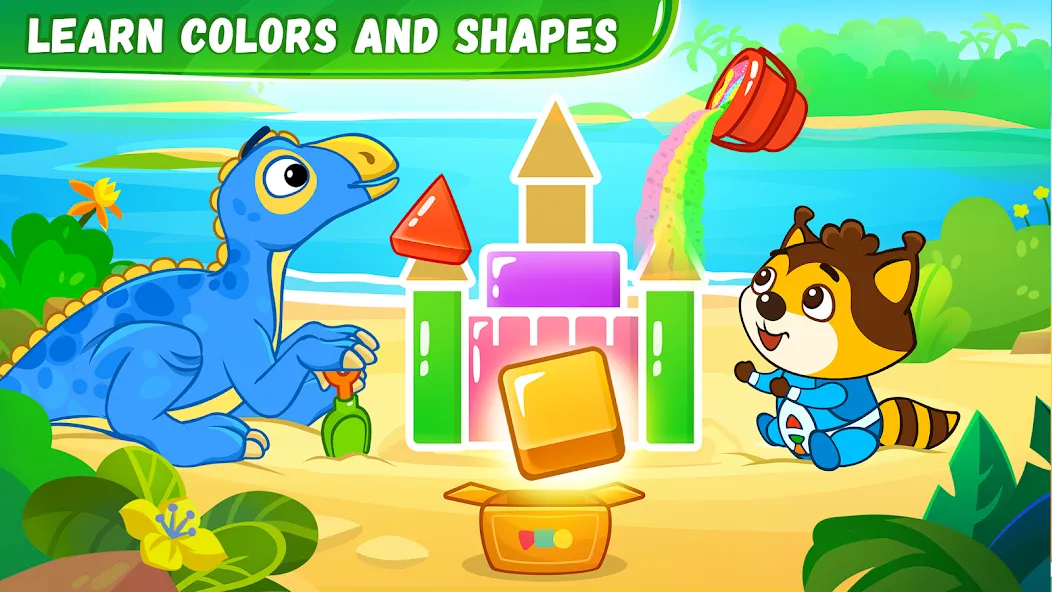 Взломанная Games for kids 3 years old  [МОД Mega Pack] — полная версия apk на Андроид screen 4