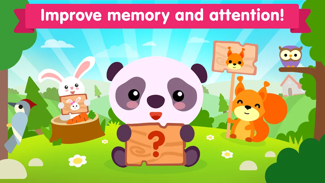 Скачать взломанную Animal sounds games for babies  [МОД Бесконечные деньги] — полная версия apk на Андроид screen 3