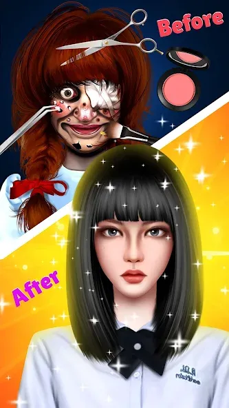 Скачать взлом Makeup Salon: Makeover ASMR (Мейкап салон)  [МОД Mega Pack] — полная версия apk на Андроид screen 5