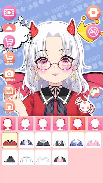 Взломанная Viya Avatar Maker:emoji (Вия Аватар Мейкер)  [МОД Unlimited Money] — полная версия apk на Андроид screen 1