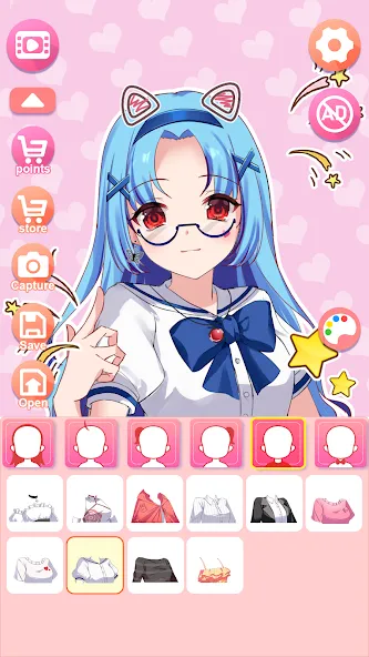 Взломанная Viya Avatar Maker:emoji (Вия Аватар Мейкер)  [МОД Unlimited Money] — полная версия apk на Андроид screen 4