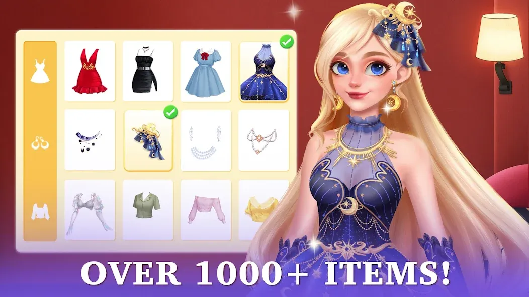 Взлом Fantasy Stylist: Match 3 (Фантазийный стилист)  [МОД Бесконечные монеты] — полная версия apk на Андроид screen 3