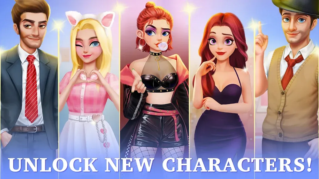 Взлом Fantasy Stylist: Match 3 (Фантазийный стилист)  [МОД Бесконечные монеты] — полная версия apk на Андроид screen 5