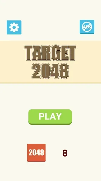 Скачать взломанную Target 2048 (Таргет 2048)  [МОД Меню] — стабильная версия apk на Андроид screen 1