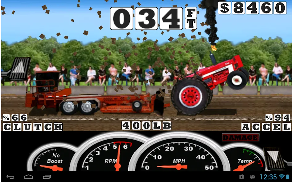 Взломанная Tractor Pull  [МОД Mega Pack] — полная версия apk на Андроид screen 5