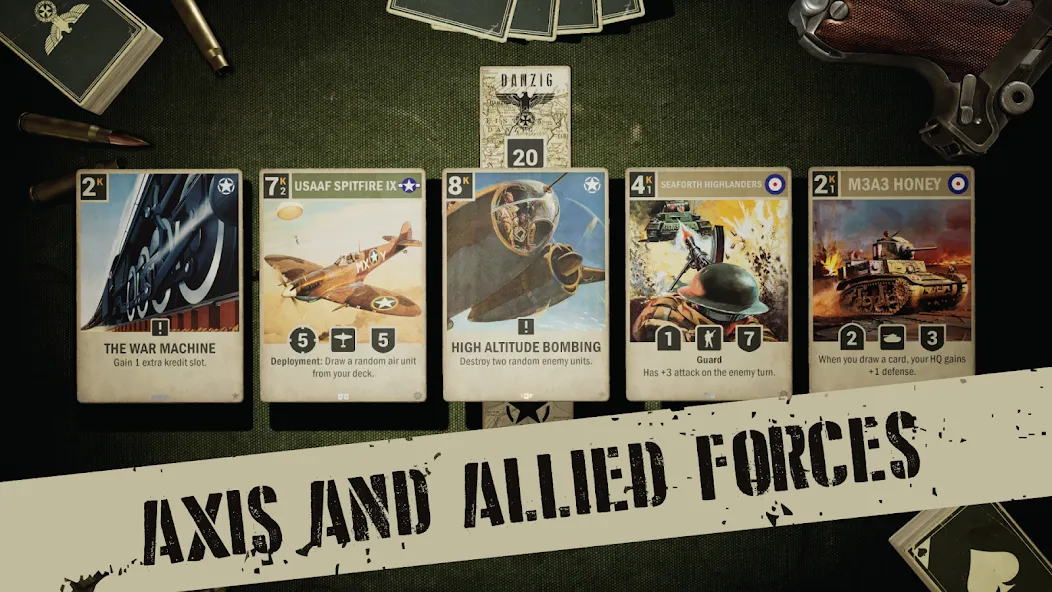 Скачать взломанную KARDS — The WW2 Card Game (КАРДС)  [МОД Много денег] — полная версия apk на Андроид screen 3