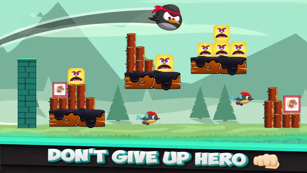 Взломанная Angry Penguin (Энгри Пенгвин)  [МОД Unlocked] — последняя версия apk на Андроид screen 3