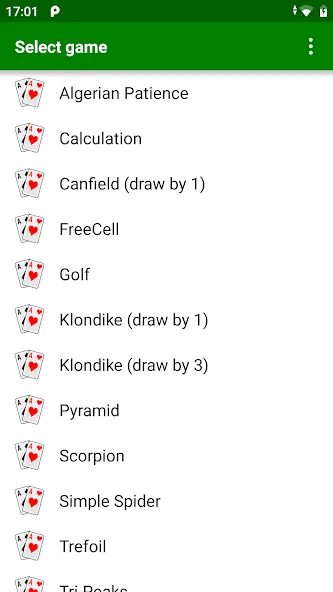 Скачать взлом Favorite Solitaires  [МОД Меню] — полная версия apk на Андроид screen 5