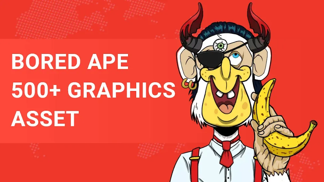 Взломанная Bored Ape Maker — NFT Art (Боред Эйп Мейкер)  [МОД Unlimited Money] — последняя версия apk на Андроид screen 4