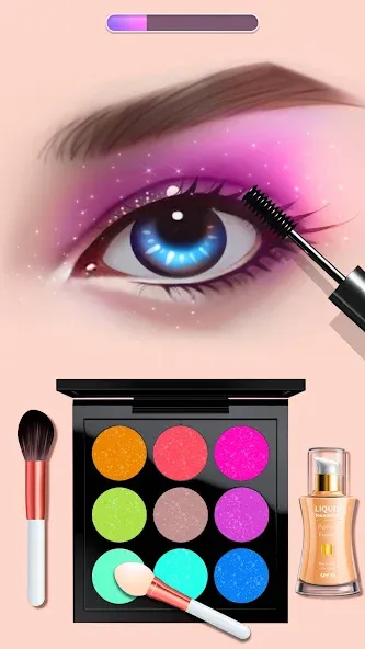 Взлом Makeup Kit — Color Mixing  [МОД Все открыто] — полная версия apk на Андроид screen 3