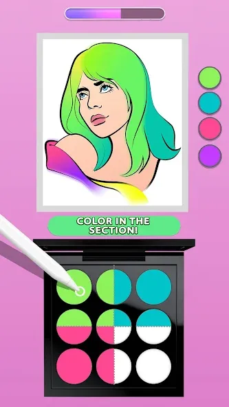 Взлом Makeup Kit — Color Mixing  [МОД Все открыто] — полная версия apk на Андроид screen 4