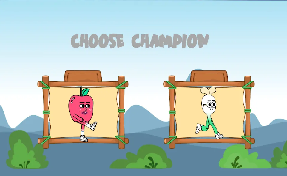 Скачать взлом apple and onion running game (эппл энд онион раннинг гейм)  [МОД Unlocked] — стабильная версия apk на Андроид screen 1