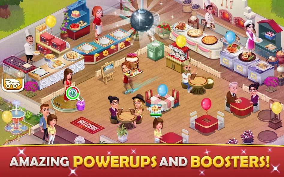 Скачать взлом Cafe Tycoon – Cooking & Fun  [МОД Mega Pack] — последняя версия apk на Андроид screen 4