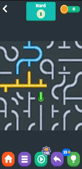 Взлом Color Plumber (Цолор Пламбер)  [МОД Меню] — стабильная версия apk на Андроид screen 4