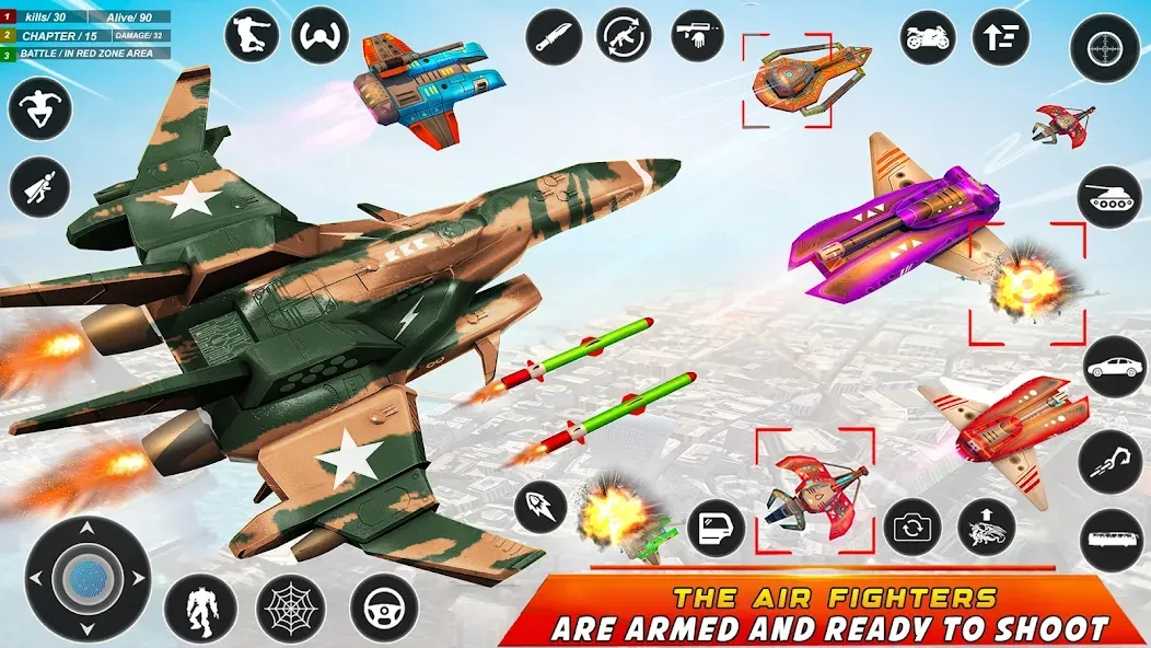 Скачать взломанную Army Bus Robot Car Game 3d  [МОД Меню] — стабильная версия apk на Андроид screen 2