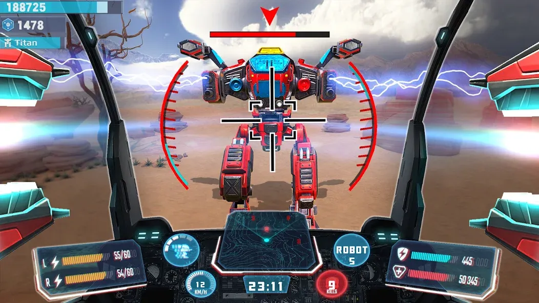 Скачать взломанную Mech Robot Wars — Multi Robot  [МОД Много монет] — последняя версия apk на Андроид screen 4