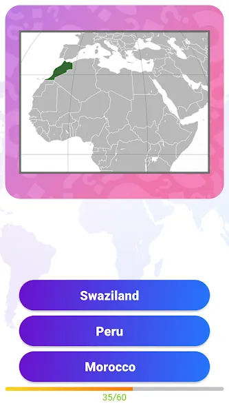 Скачать взлом World Geography Quiz Game  [МОД Menu] — стабильная версия apk на Андроид screen 3