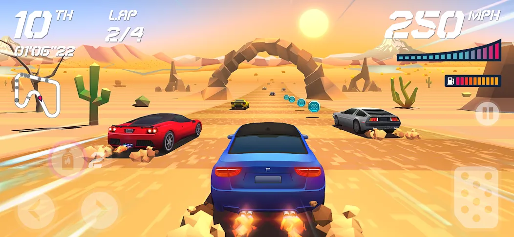 Скачать взломанную Horizon Chase – Arcade Racing (Хорайзон Чейс)  [МОД Много денег] — стабильная версия apk на Андроид screen 5