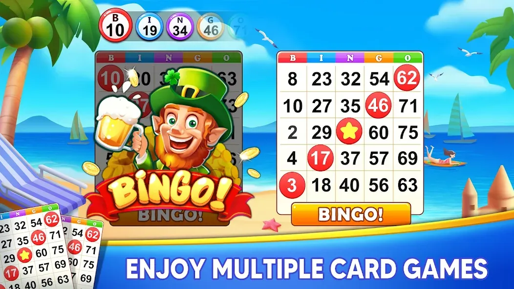 Скачать взлом Bingo Holiday: Live Bingo Game  [МОД Unlocked] — стабильная версия apk на Андроид screen 2