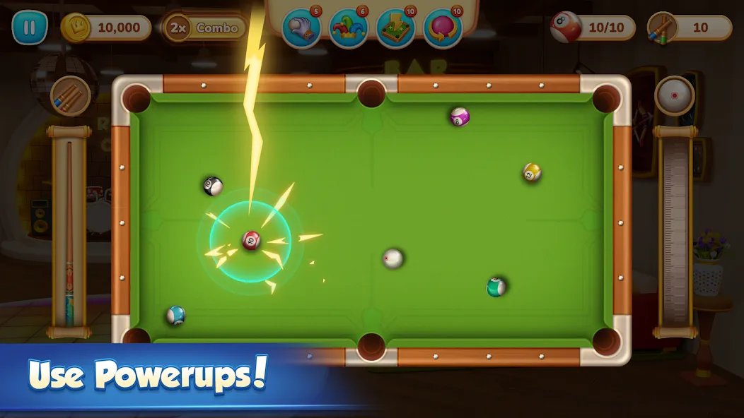 Скачать взломанную Royal Pool: 8 Ball & Billiards (Роял Пул)  [МОД Много монет] — последняя версия apk на Андроид screen 3