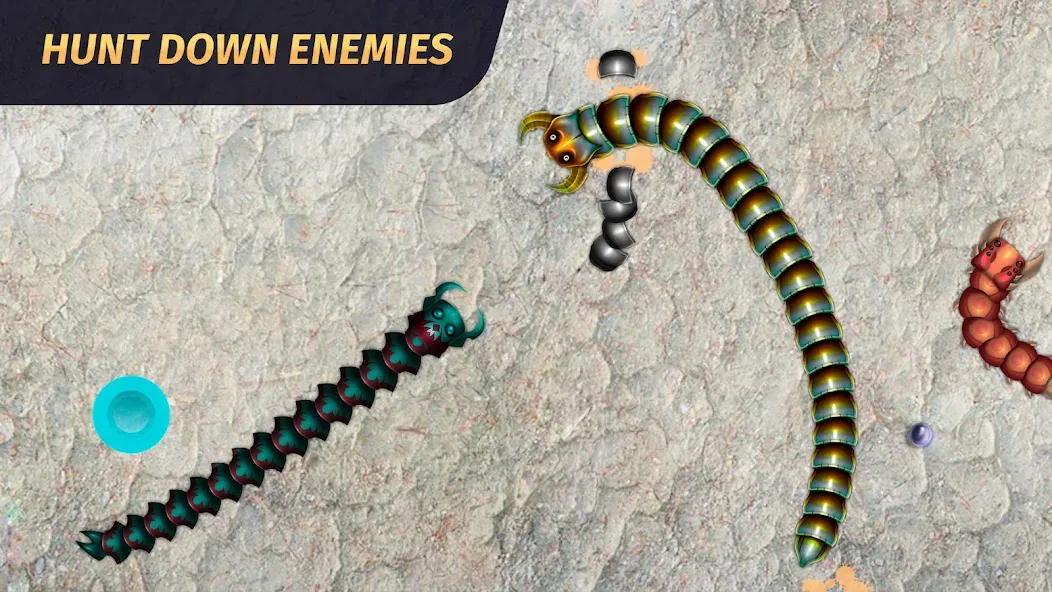 Скачать взлом Worm.io — Gusanos Battle  [МОД Menu] — последняя версия apk на Андроид screen 2