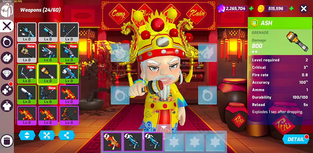 Скачать взломанную As Legends: 5v5 Chibi TPS Game (Эйс Легендс)  [МОД Menu] — полная версия apk на Андроид screen 2