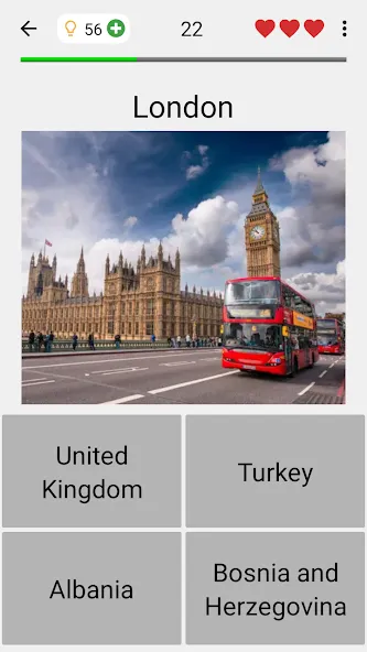 Скачать взлом Capitals of the World — Quiz  [МОД Бесконечные монеты] — стабильная версия apk на Андроид screen 1