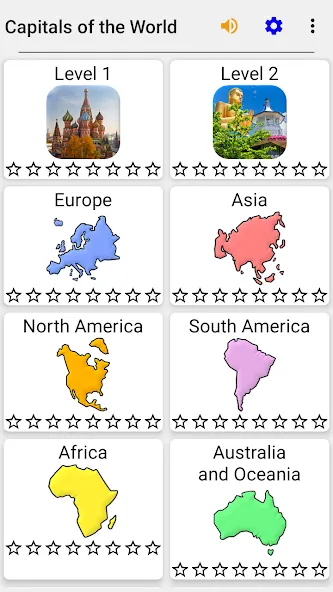 Скачать взлом Capitals of the World — Quiz  [МОД Бесконечные монеты] — стабильная версия apk на Андроид screen 3