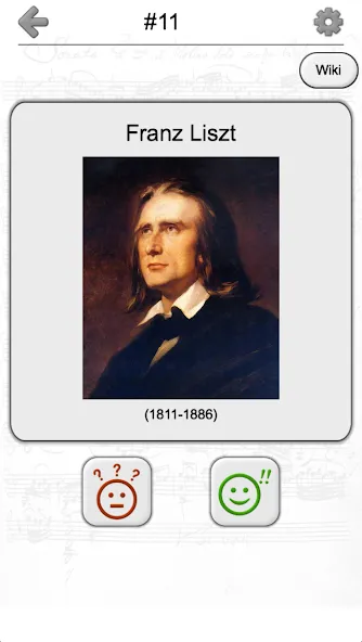 Взломанная Famous Composers Portrait Quiz  [МОД Mega Pack] — полная версия apk на Андроид screen 5