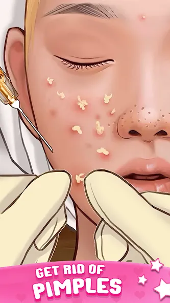 Скачать взлом ASMR Doctor Game: Makeup Salon (АСМР автономная сенсорная меридиональная реакция)  [МОД Бесконечные монеты] — полная версия apk на Андроид screen 3