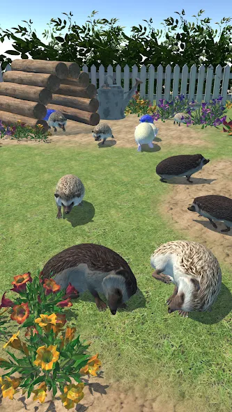 Скачать взлом Hedgehog Friends (Хеджхог Френдс)  [МОД Mega Pack] — стабильная версия apk на Андроид screen 1