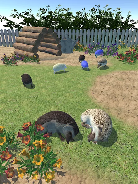 Скачать взлом Hedgehog Friends (Хеджхог Френдс)  [МОД Mega Pack] — стабильная версия apk на Андроид screen 4