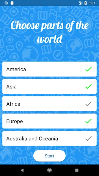 Взлом Guess the country! — Quiz  [МОД Mega Pack] — полная версия apk на Андроид screen 4