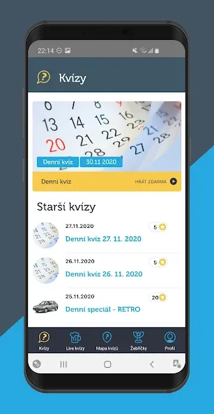 Взлом Kvíz do kapsy  [МОД Меню] — стабильная версия apk на Андроид screen 1