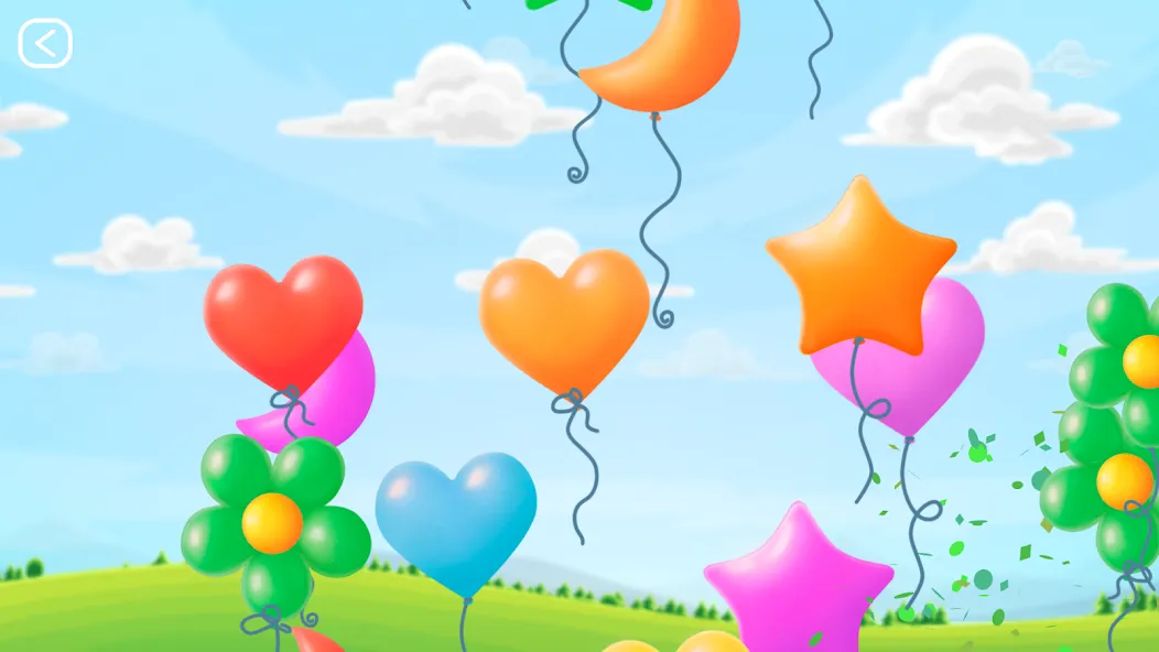 Скачать взломанную Balloon Pop Games for Babies  [МОД Unlocked] — полная версия apk на Андроид screen 2