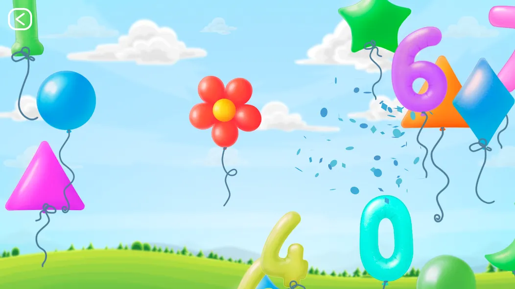 Скачать взломанную Balloon Pop Games for Babies  [МОД Unlocked] — полная версия apk на Андроид screen 3