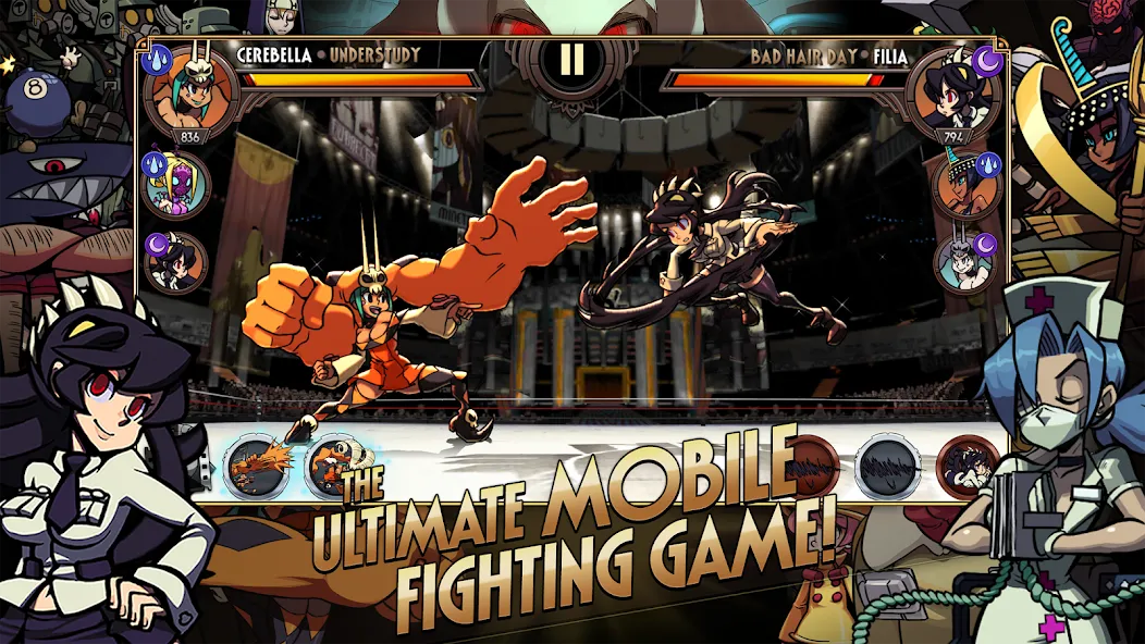 Скачать взлом Skullgirls: Fighting RPG (Скулгрлз)  [МОД Меню] — полная версия apk на Андроид screen 1