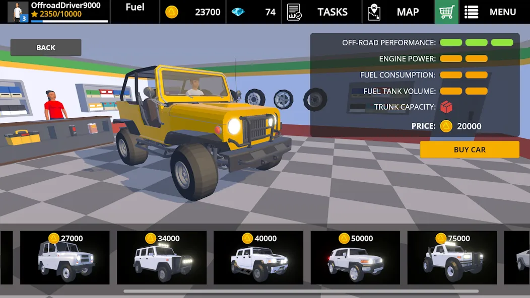 Взломанная Driving Zone: Offroad Lite (Драйвинг зоне)  [МОД Unlocked] — стабильная версия apk на Андроид screen 5