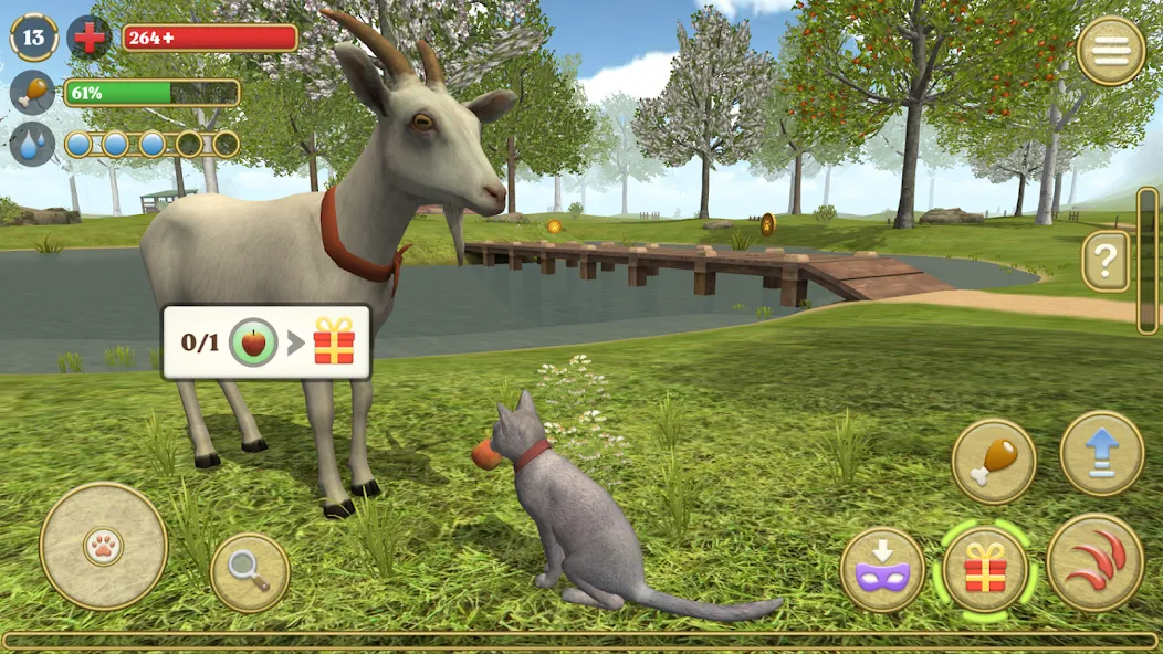 Взломанная Cat Simulator : Kitties Family  [МОД Mega Pack] — стабильная версия apk на Андроид screen 3